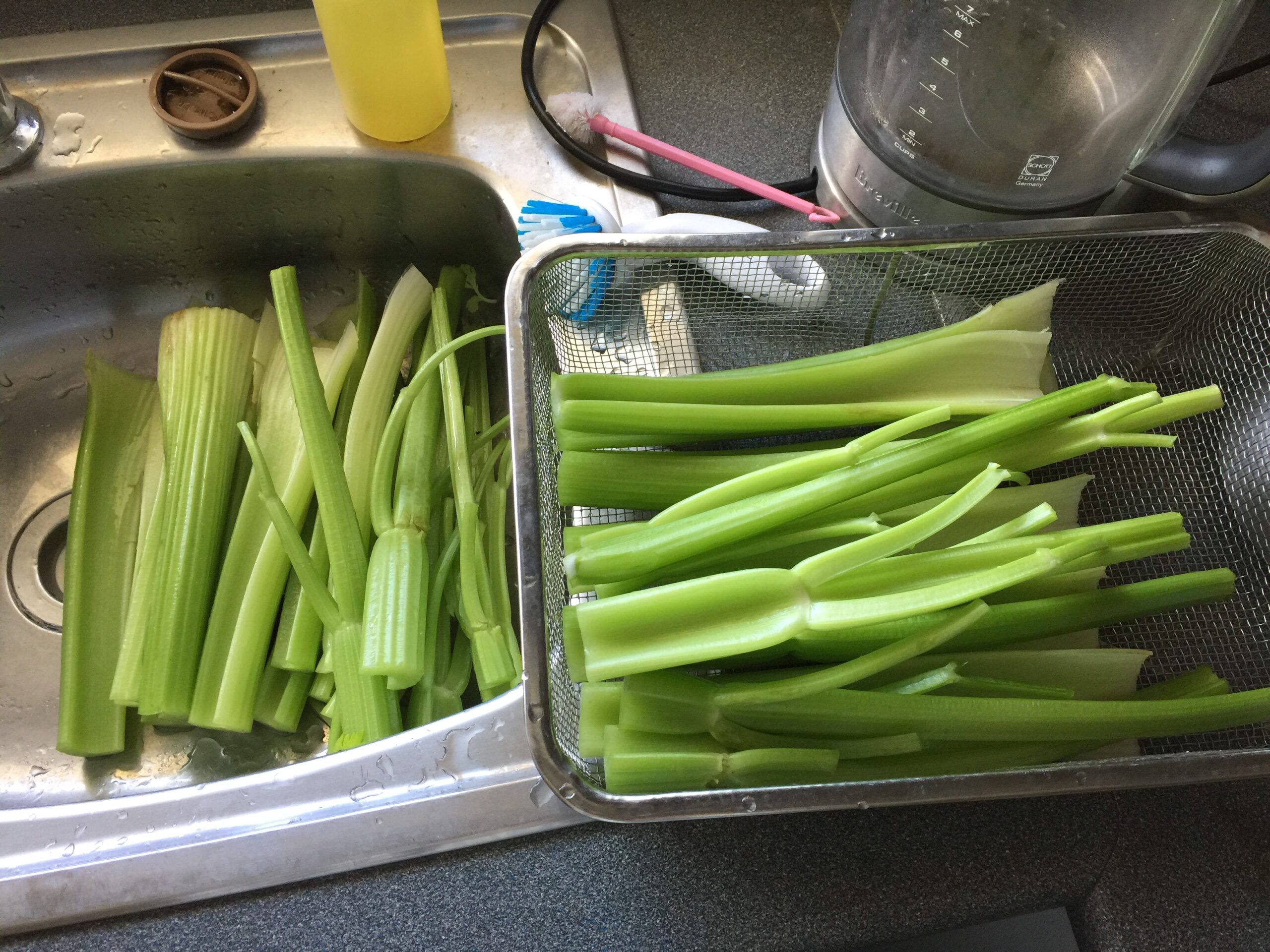 Wash Celery